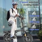 HLOIE 750W Folding Electric Bike, 35-Mile Range