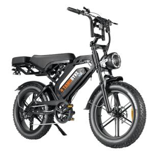 Tamobyke 1500W Electric Bike - 30mph, 68+ Miles Range