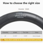 Heavy Duty 26x4 E-Bike Inner Tubes - 2 Pack
