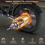 T73 Retro Electric Bike for Adults - 1000W