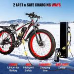 EOEOTWO 1500W Fat Tire Electric Mountain Bike