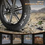 T73 Retro Electric Bike for Adults - 1000W