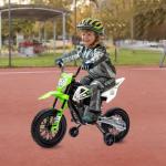 Electric Kids' Motorcycle with Music and Speed