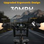 Tamobyke 1500W Electric Bike - 30mph, 68+ Miles Range