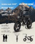 OUXI Electric Fat Tire Bike for Adults