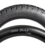 20" Heavy Duty Fat E-Bike Tires and Tubes