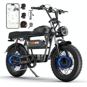 Tamobyke T73ProMax 3000W Moped Style Ebike