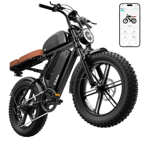 SISIGAD 1800W Fat Tire Electric Bike for Adults