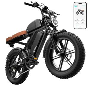 SISIGAD 1800W Fat Tire Electric Bike for Adults