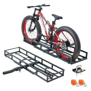 Heavy-Duty Hitch-Mount Rack for 2 Ebikes