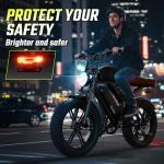 SISIGAD 1800W Fat Tire Electric Bike for Adults