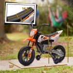 Qaba Kids Electric Dirt Bike with Training Wheels