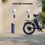 Isinwheel U7 1000W Electric Bike with Dual Rack