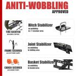 Heavy-Duty Hitch-Mount Rack for 2 Ebikes