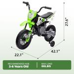 Electric Kids' Motorcycle with Music and Speed