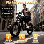 YUCHETX 1600W Electric Bike for Adults, 35MPH