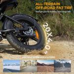 Tamobyke 1500W Electric Bike - 30mph, 68+ Miles Range