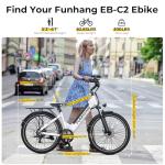 Funhang 1000W Electric Bike for Adults
