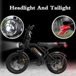 Tamobyke 1500W Electric Bike - 30mph, 68+ Miles Range