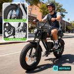 Gotrax R7 Electric Bike, 750W, 25mph, 45-Mile Range