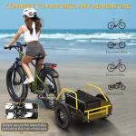 MOVCAN 2-in-1 Bike Trailer and Wagon Cart