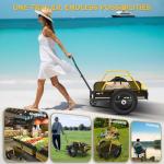 MOVCAN 2-in-1 Bike Trailer and Wagon Cart