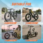 Puncture-Proof Fat Tire Electric Bike Tires 26x4.0