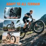 Puncture-Proof Fat Tire Electric Bike Tires 26x4.0