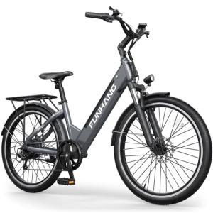 Funhang 1000W Electric Bike for Adults, 50-Mile Range