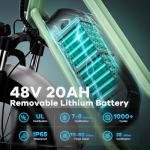 35MPH Fat Tire Electric Bike for Adults