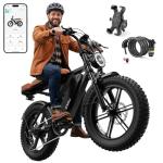 SISIGAD Retro Electric Bike for Adults, 1800W Motor