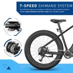 Hiboy 1000W Electric Bike, 28MPH, 62-Mile Range