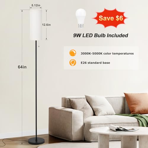 Tall Modern Minimalist Floor Lamp for Any Room