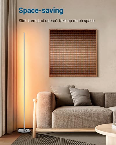 Dewenwils Dimmable LED Corner Floor Lamp