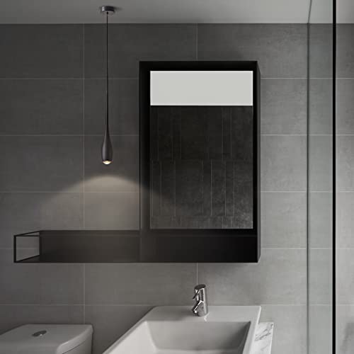 Black LED Dimmable Kitchen Island Pendant Light