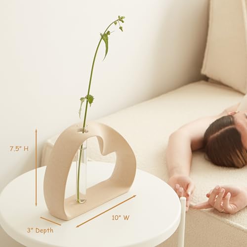 Minimalist Ceramic Vase for Boho Decor