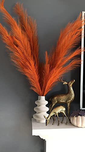 Modern Off White Ceramic Vases Set of 2