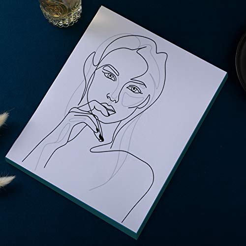 12 Piece Minimalist Line Art Print Set