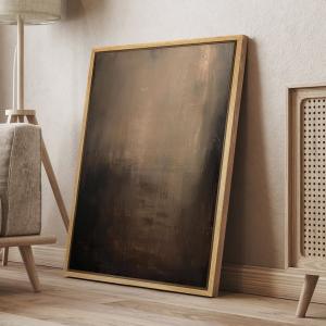 Abstract Dark Minimalist Wall Art Poster 8x12