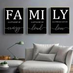 3-Piece Set of Minimalist Canvas Wall Art