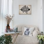 Minimalist Teamwork Motivational Wall Art Print