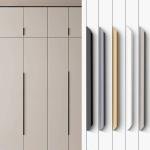 Modern Black and Gold Invisible Cabinet Handle