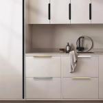 Modern Black and Gold Invisible Cabinet Handle