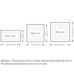 Boho Cream Faux Fur Throw Pillow Cover