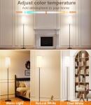 Dimmable Tall Floor Lamp with Remote Control