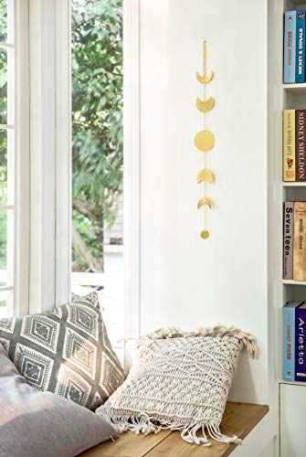 Moon Phase Metal Wall Hanging - Chic Decor