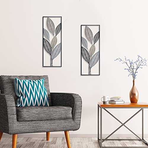 Metal Leaf Wall Art - Minimalist Home Decor