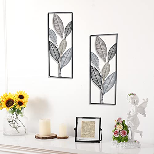 Metal Leaf Wall Art - Minimalist Home Decor