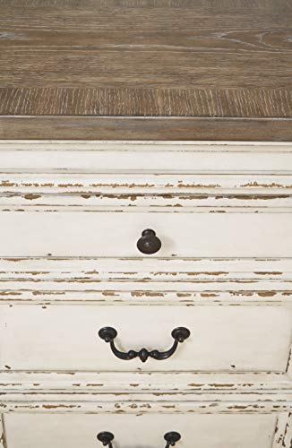Realyn Chipped White Dining Room Server by Ashley