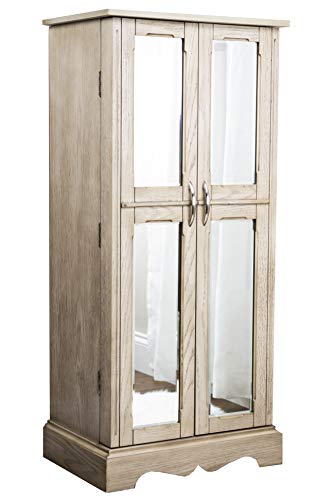 Hives & Honey Chelsea Jewelry Armoire in Taupe Mist